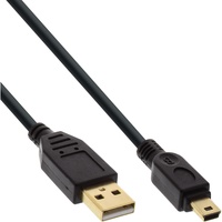 InLine USB 2.0 Mini-Kabel, USB A Stecker an Mini-B