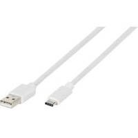 Vivanco USB 2.0 USB-A Stecker, USB-C® Stecker 2.00m Weiß