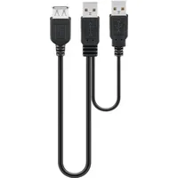 Goobay USB-2.0-Kabel,Dual-Power 93353