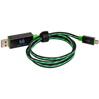 Realpower USB 2.0 USB-A Stecker, USB-Micro-B Stecker 0,75 m