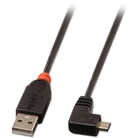 Lindy USB 2.0 USB-A Stecker, USB-Micro-B Stecker 2.00 m