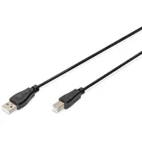 Digitus USB Anschlusskabel, Typ A - B St/St, 3.0m,