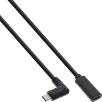 InLine USB 3.2 Kabel, USB-C Verl., ST gewink. auf