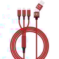 Smrter USB-Ladekabel USB 2.0 USB-A Stecker, USB-C® Stecker, Apple