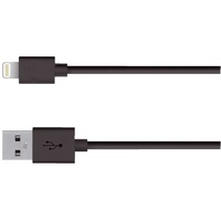 MediaRange Lade- u. Datenkabel USB auf Lightning 1m sw