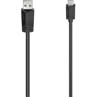Hama USB-C-Kabel, USB-A-Stecker - USB-C-Stecker, USB Kabel 0,75 m