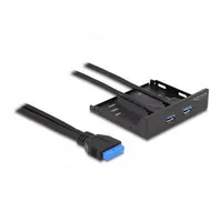 DeLock 63994 3.5" Zoll Einbauwinkel Schwarz