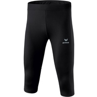 Erima Performance 3/4 Laufhose Kinder schwarz 128
