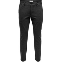 Only & Sons Herren Hose 22010209 Dark Grey Melange