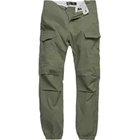 Vintage Industries Conner, Cargohose - Hell Oliv - L