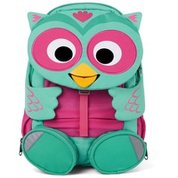 Affenzahn Unisex Kinder AFZ-FAL-002-006 Kinderrucksack, Eule-Türkis