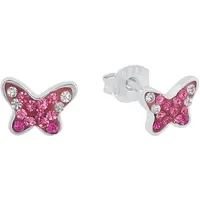 Prinzessin Lillifee Ohrstecker Lillifee Schmetterling Silber 2034006 pink