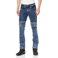 Trilobite Micas Motorrad-Jeans für Herren, im modernen Slim-Fit-Stil, Blau