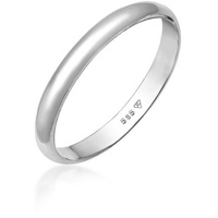 Elli PREMIUM Basic Bandring Hochzeit Trauring 585 Weißgold Ringe