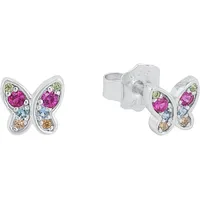 S.Oliver Ohrstecker 2020868 rosa 925 Sterling Silber Zirkonia