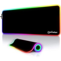 Manhattan XXL RGB LED Gaming Mauspad, 800x350mm, schwarz (425506)