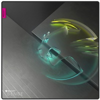 Roccat Sense Icon Gaming-Mauspad, Schwarz/Grau