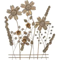 Hofmann Living And More Wanddekoobjekt "Wanddekoration", gold (goldfarben), B:80cm