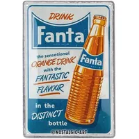 Nostalgic-Art Retro Blechschild, Fanta – Sensational Orange Drink –
