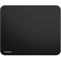 GENESIS Carbon 500 L Logo Gaming Mousepad, schwarz
