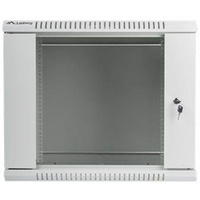 LANBERG Rack Cabinet 19'' 9U 600x450mm Gray (Glass Door)