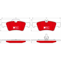 TRW GDB1546DTE, Hinten
