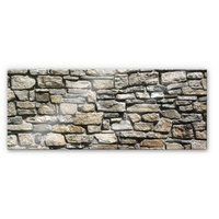 Wall-art Küchenrückwand »Steinoptik 3D Natursteinmauer«, (Set, 1 tlg.), Herd