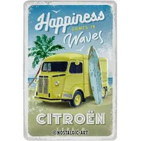 Nostalgic-Art Retro Blechschild, Citroen Type H – Happiness In