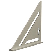Silverline 734110 Stabiles, zölliges Aluminium-Anschlagwinkeldreieck 7 Zoll (185 mm