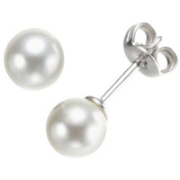 GIORGIO MARTELLO MILANO Ohrstecker mit Perlen, Silber 925 ca.