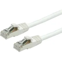 Value Patchkabel Kat.6 (Class E) S/FTP (PiMF), LSOH, weiß,