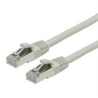 Value Patchkabel Kat.6 (Class E) S/FTP (PiMF), LSOH, grau,