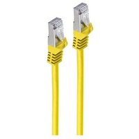 ShiverPeaks RJ45 Patchkabel - Cat7 Rohkabel, gelb
