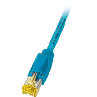EFB-Elektronik EFB K8560BL.10 RJ45 Patchkabel Cat.6A S/FTP LSZH Draka