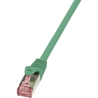 Logilink Netzwerkkabel, Patchkabel CAT 6 S/FTP 1.50 m Grün