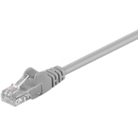 Goobay CAT 5e Patchkabel, U/UTP, Grau