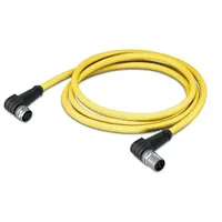 WAGO 756-1506/060-020 Sensor-/Aktor-Datensteckverbinder, konfektioniert M12 Stecker, gewinkelt, Buchse, gewinkelt