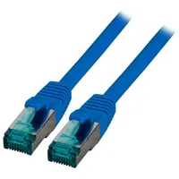 EFB-Elektronik Patchkabel Cat.6A S/FTP RJ45 EC6000A 7,5m bl
