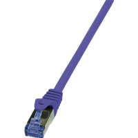 Logilink CQ302VS RJ45 Netzwerkkabel, Patchkabel CAT 6a S/FTP 0.50