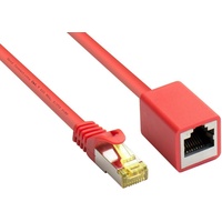 Good Connections Alcasa 8070VR-030R Netzwerkkabel rot, 3 m Cat7