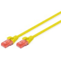 Digitus Patchkabel, Cat6, U/UTP, RJ-45/RJ-45, 1m, gelb (DK-1612-010/Y)