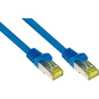 Good Connections Patchkabel mit Cat. 7 Rohkabel S/FTP blau