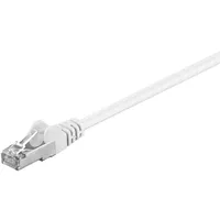 Goobay CAT 5e Patchkabel, F/UTP, weiß 25 m