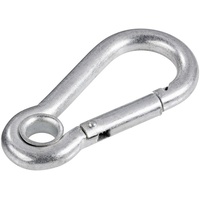 TOOLCRAFT Karabinerhaken 60 mm x 6 mm