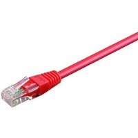 Goobay CAT 6 Patchkabel, U/UTP, Rot 0,5 m Cat6