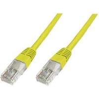 Digitus Patchkabel Cat5e, U/UTP RJ-45/RJ-45, 3m, Gelb