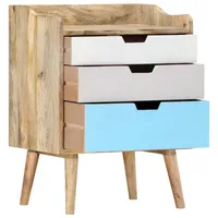 VidaXL Nachttisch 47 x 35 x 63 cm Massivholz