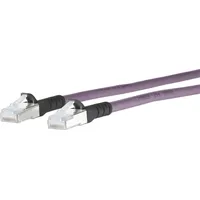 METZ CONNECT Patchkabel S/FTP lilsw 1,0m Cat.6A 1308451009-E