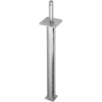 GH Baubeschläge HGH Stützenfuß Typ D 24x120mm,Dolle 48,3x500mm