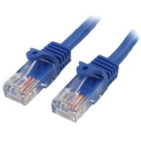 Startech Cat5e Patch Cable UTP 0.5m Netzwerkkabel Blau 0,5